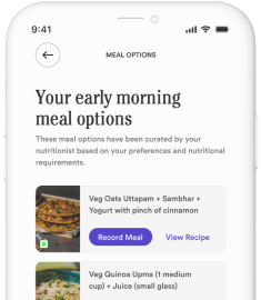personalised meal